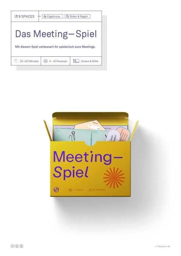 PDF Cover des Tools: Das Meeting-Spiel
