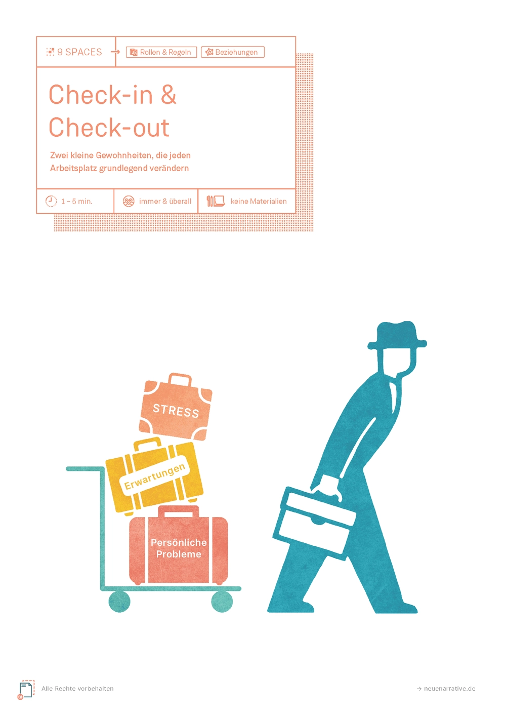 PDF Cover des Tools: Check-in & Check-out
