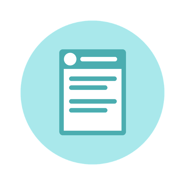 illustration of a notes board